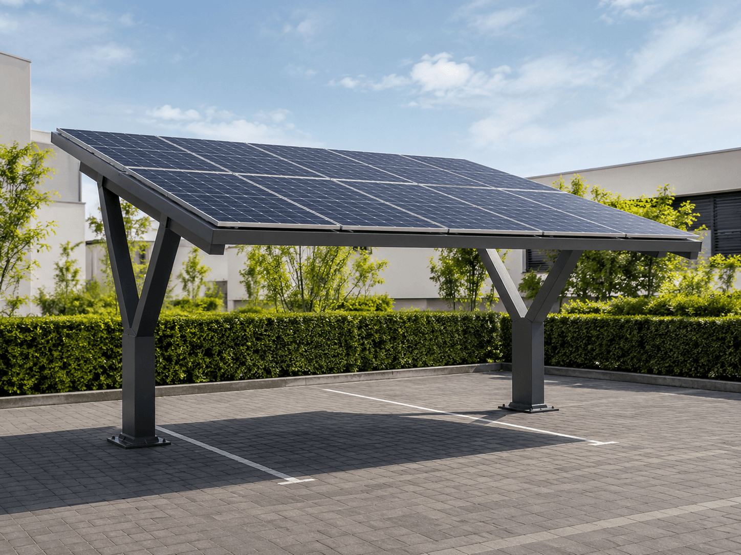 Carport solaire seul